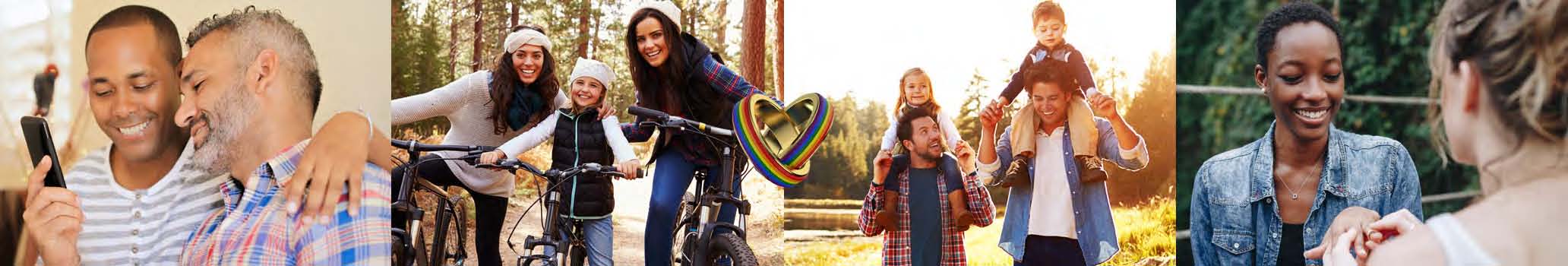 LGBT couples and families