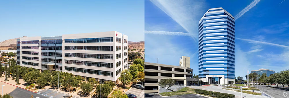 
      Riverside and Orange County Office Buildings